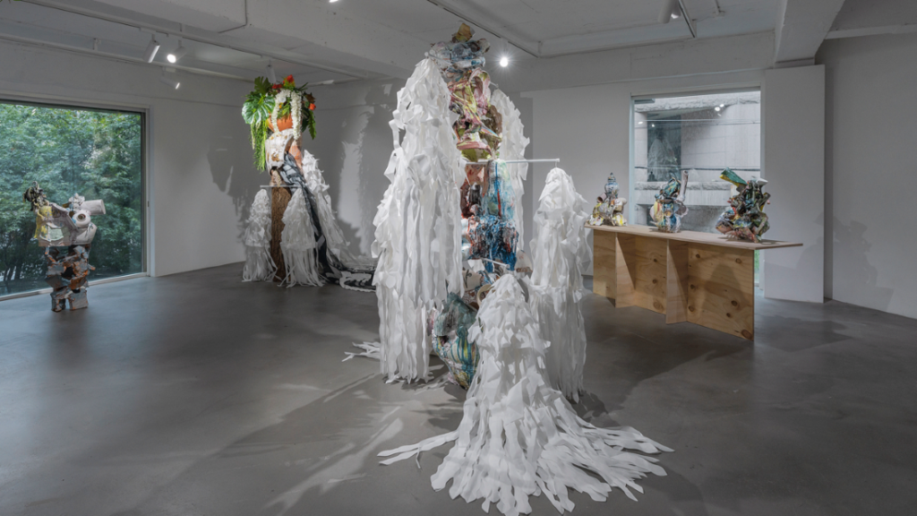 Oeuvre d'art exposé à Space Loop à Séoul