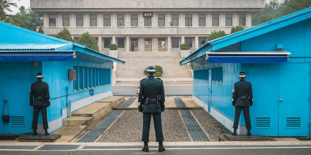 Joint Security Area en Corée du Sud