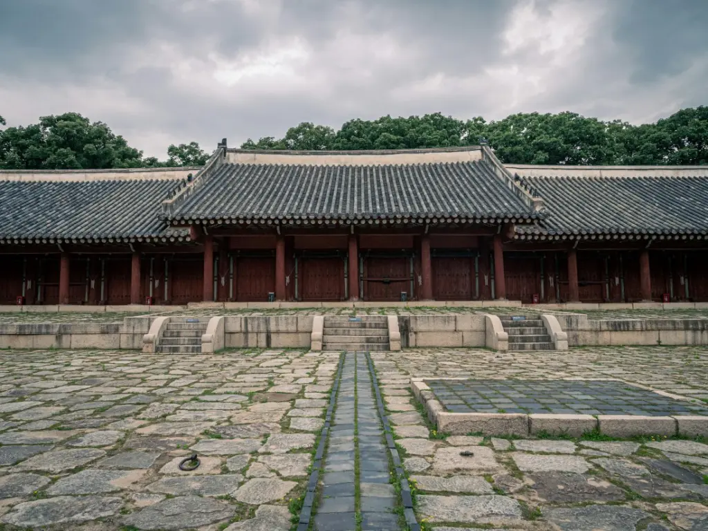 Sanctuaire de Jongmyo à Séoul