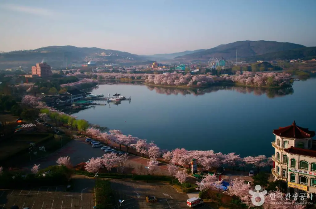 Lac Bomun à Gyeongju