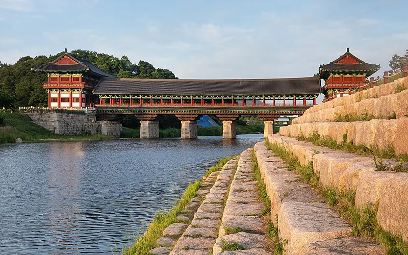 Le pont de Woljeonggyo de jour