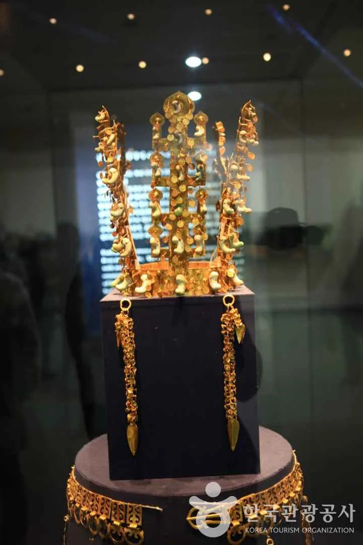 Couronne en or du Musée National de Gyeongju