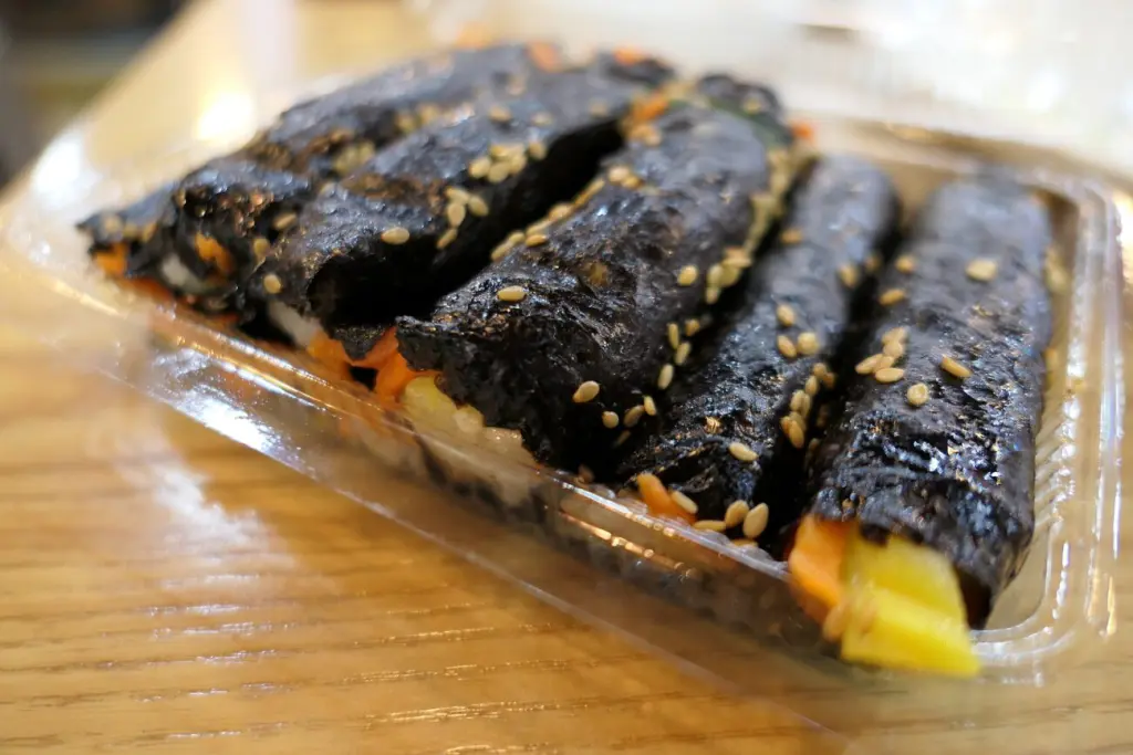Mayak Gimbap au Marché de Gwangjang