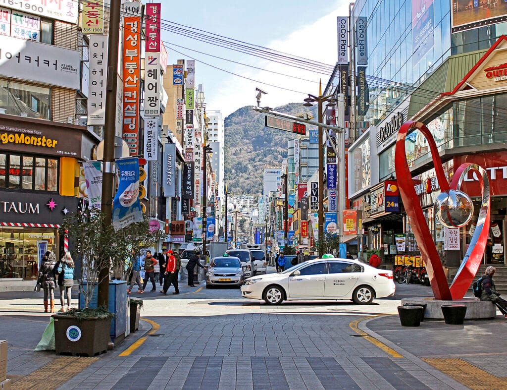 Seomyeon street à Busan