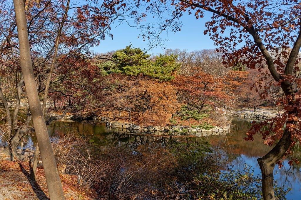 Etang Chundangji au Palais de Changgyeonggung