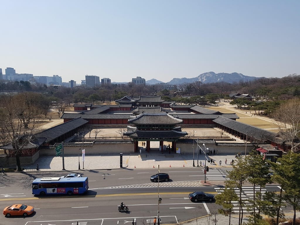 Vue d'ensemble du Palais de Changgyeonggung