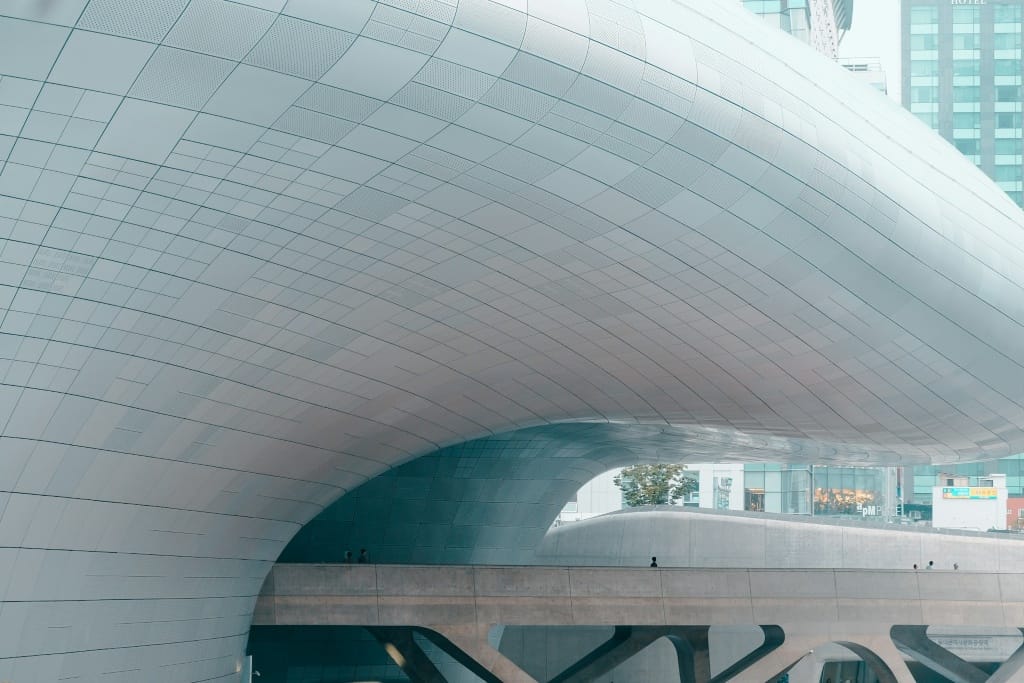 Façade de la Dongdaemun Design Plaza